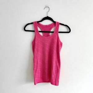 lululemon Swiftly Tech Tank Top Racerback Pink for Running and Training Size 2